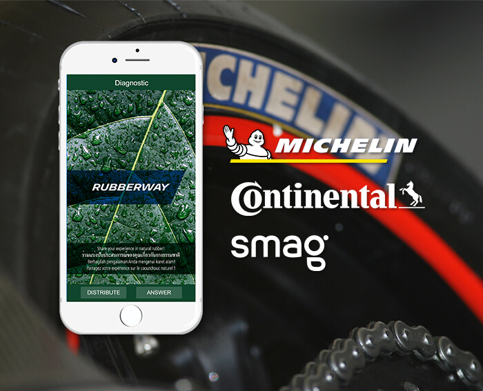 MICHELIN, CONTINENTAL and SMAG create a joint-venture to develop RUBBERWAY®